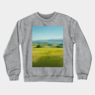 Brushstrokes of Grassland Crewneck Sweatshirt